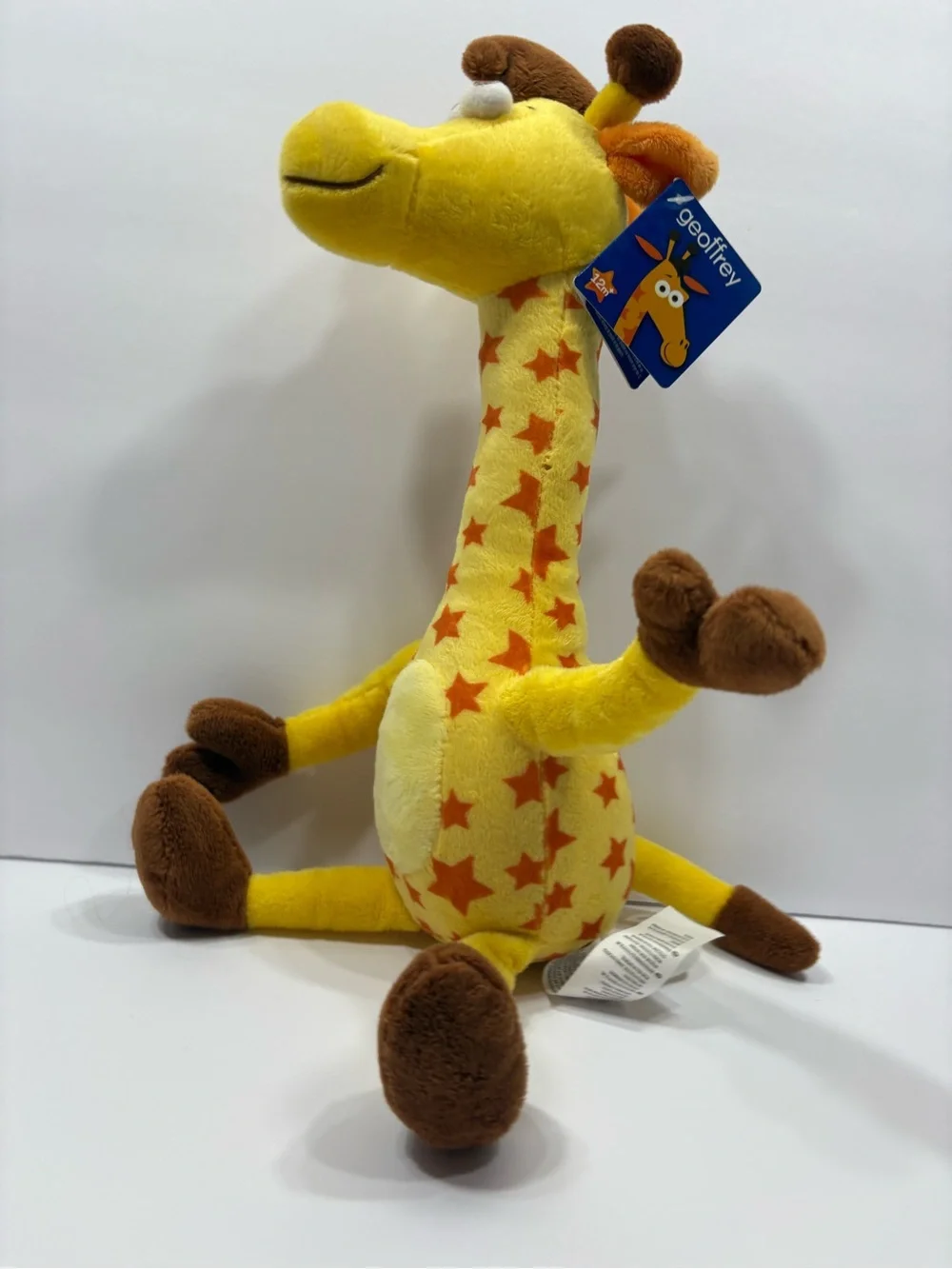 Geoffrey Yellow Star Giraffe Plush Toy